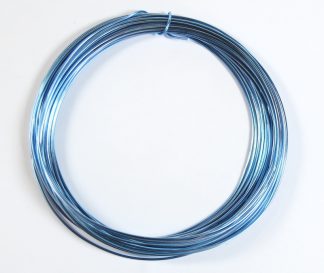 Pack of 1 - Light Steel Blue 1.0mm x 10m Aluminium Wire