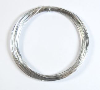 Pack of 1 - Silver 1.0mm x 10m Aluminium Wire