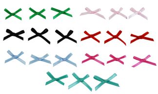 Mini & Small Satin Ribbon Bows