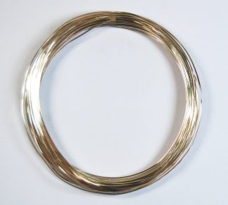 Pack of 1 - Pale Gold 0.8mm x 10m Aluminium Wire