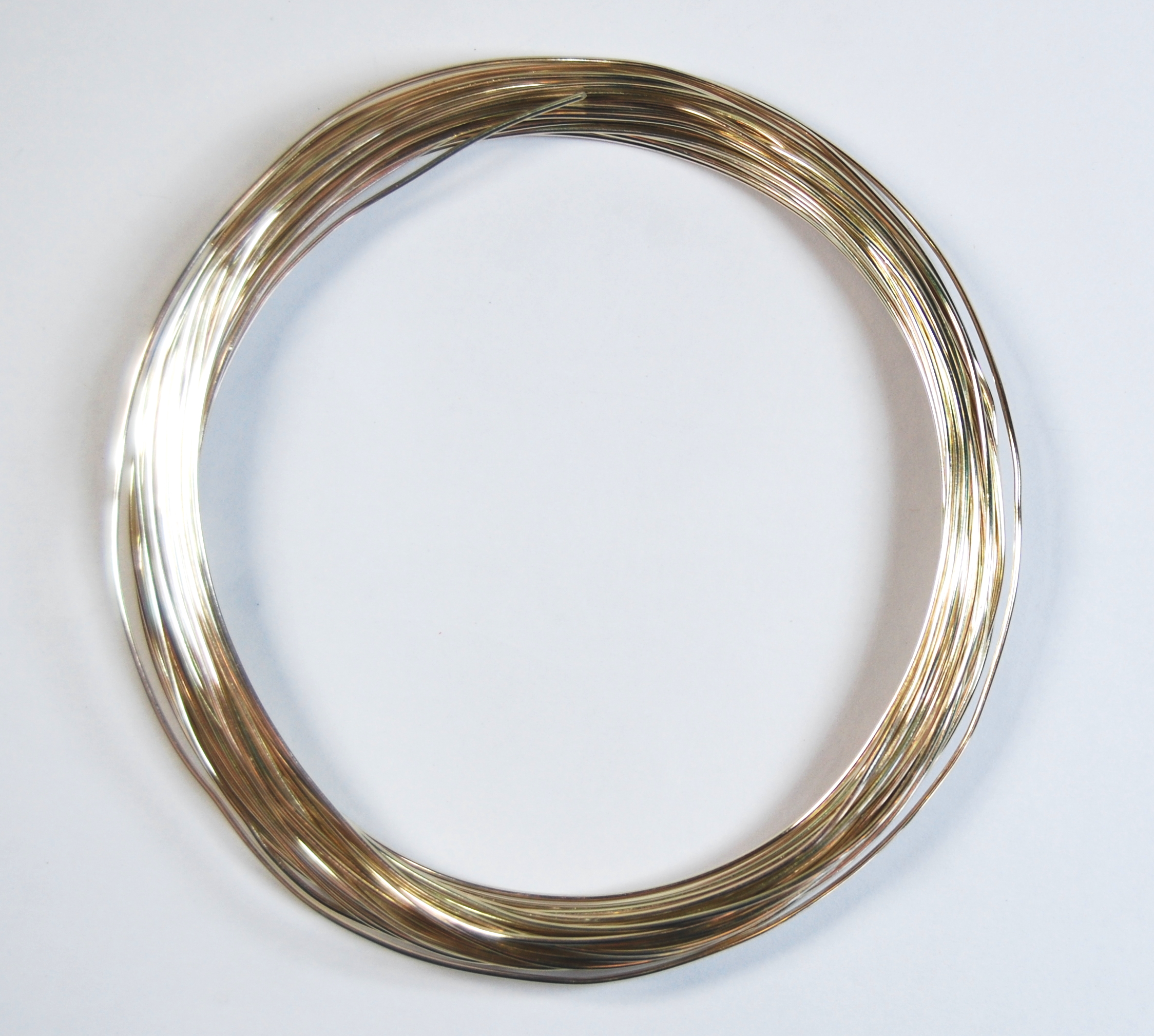 Pack of 1 - Pale Gold 0.8mm x 10m Aluminium Wire