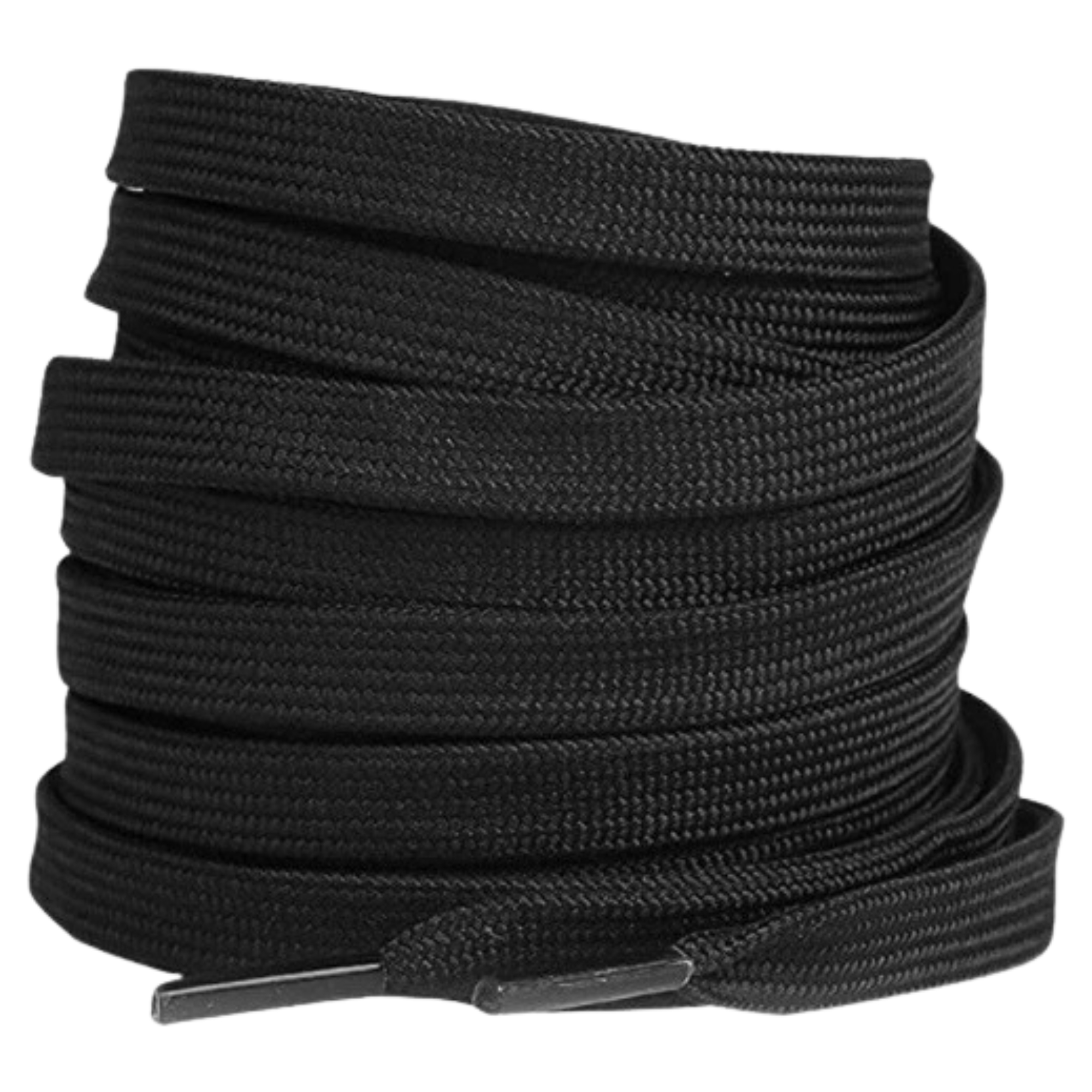 10mm Black Shoelaces - Flat Replacement Laces