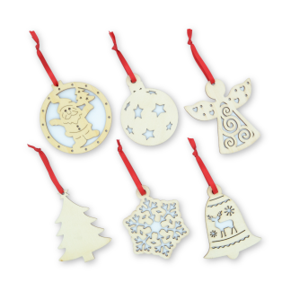 Christmas Wooden Shapes