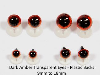 Dark Amber Transparent Eyes