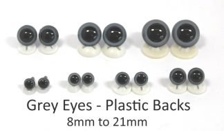 Grey Eyes Plastic Backs