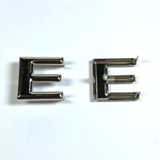 Alphabet Rivet Studs - Letter E - 15mm