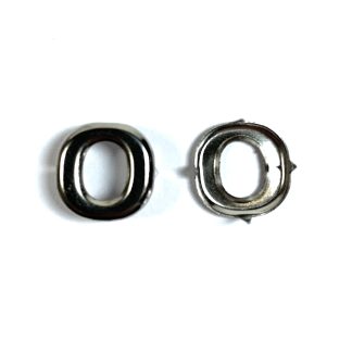 Alphabet Rivet Stud - Letter O - 15mm