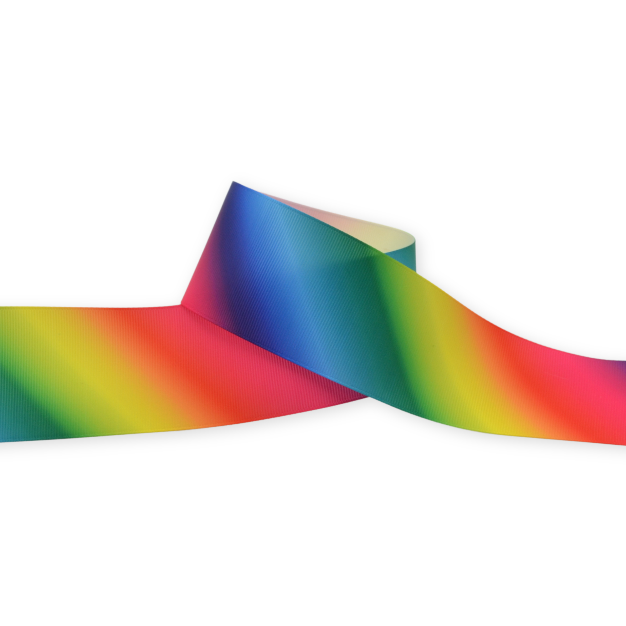 Ombre Rainbow 50mm - Grosgrain Ribbon - Image 2