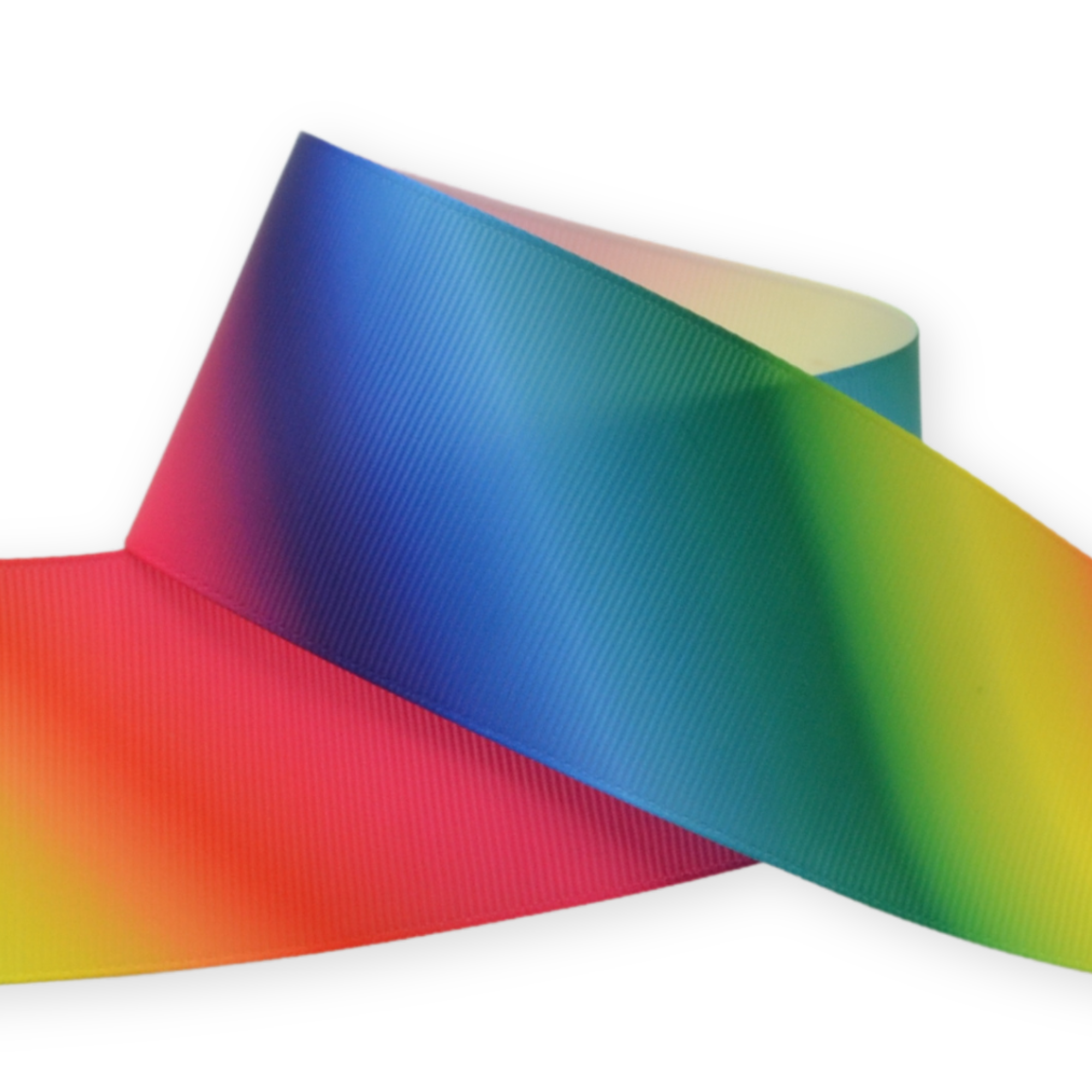 Ombre Rainbow 50mm - Grosgrain Ribbon