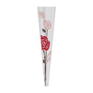 Red and Black Roses - Florist Flower Sleeves