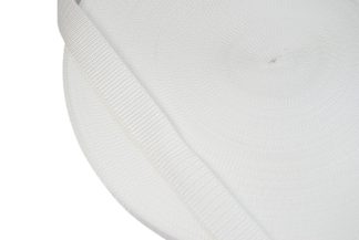 White Polypropylene Webbing - 25mm Width