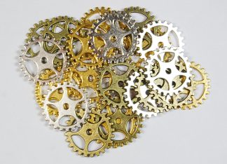Mixed Pack 9 Steampunk Cogs