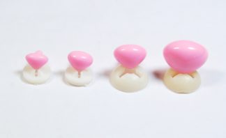 Baby Pink Triangle Noses