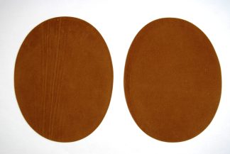 Coffee Brown Iron On Elbow Patches - 140mm x 110mm