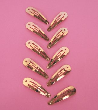 40mm Rose Gold Snap Clips without Hole