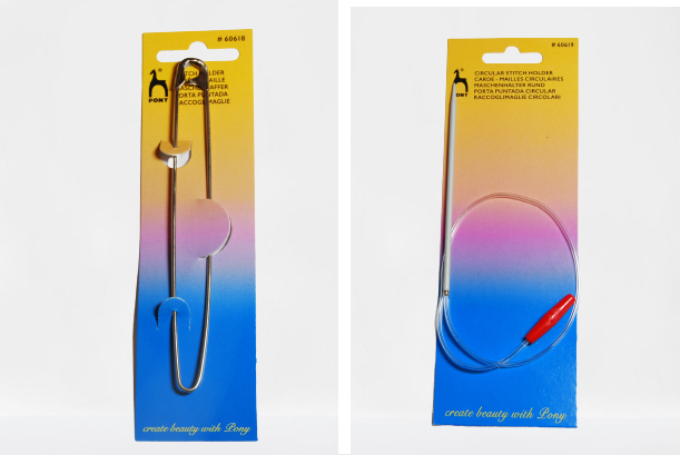 Pony Stitch Holders- Steel - Choice of Sizes | For Sewing | Knitting | Crochet & More