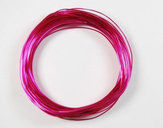 Pack of 1 - Camilla Pink 0.8mm x 20m Aluminium Wire