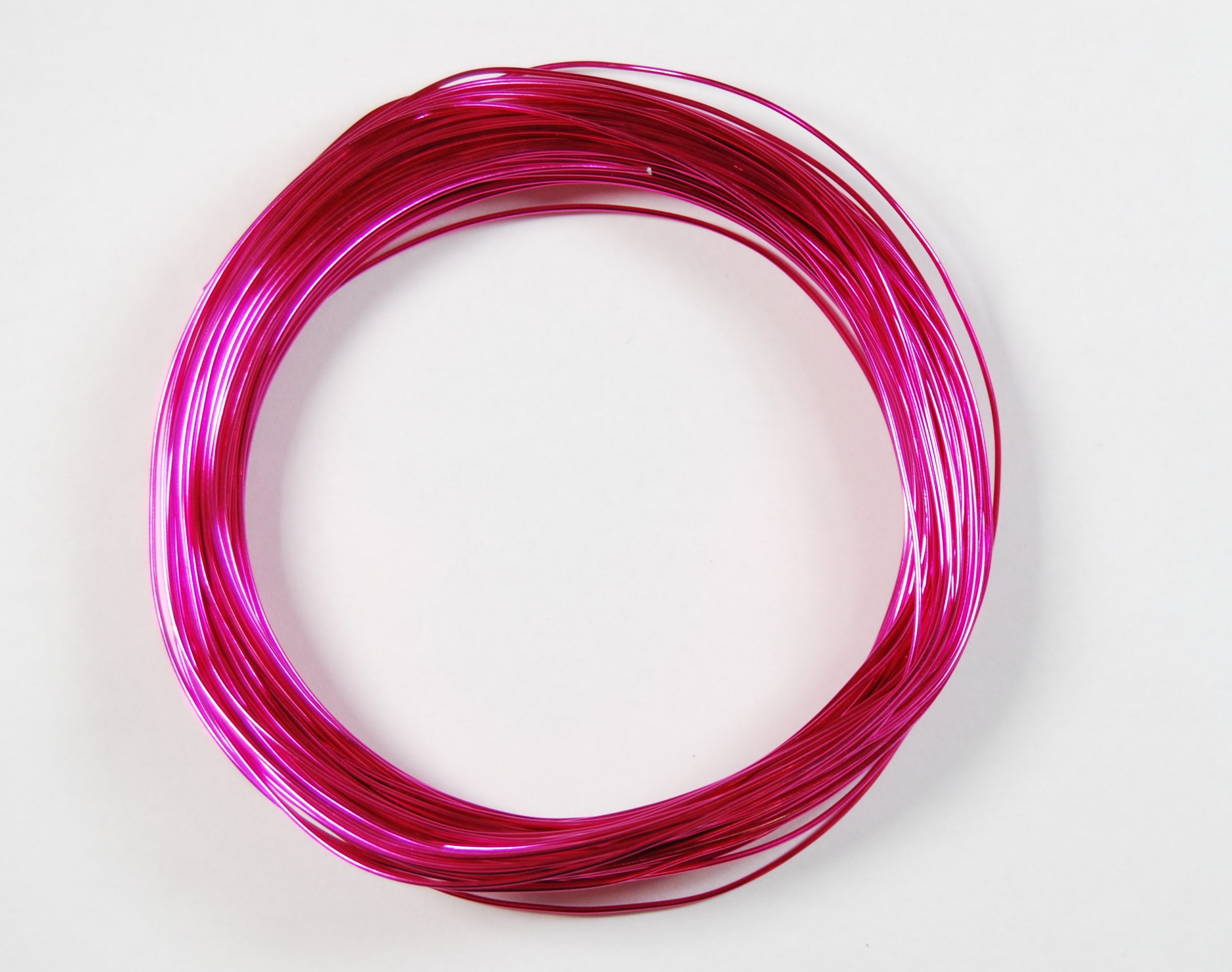 Pack of 1 - Camilla Pink 0.8mm x 20m Aluminium Wire