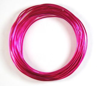 Pack of 1 - Camilla Pink 1.5mm x 10m Aluminium Wire