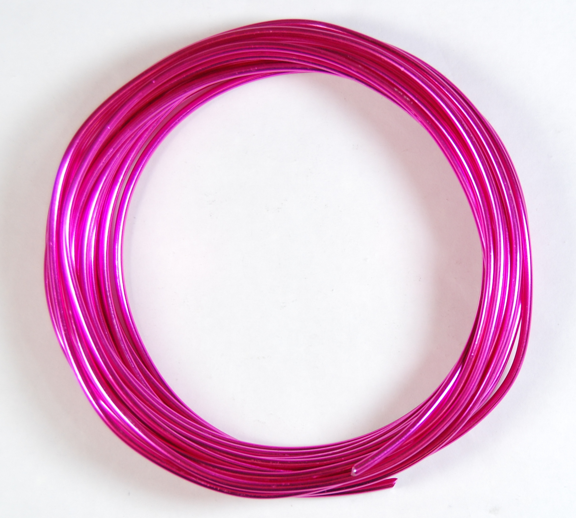 Pack of 1 - Camilla Pink 2mm x 5m Aluminium Wire