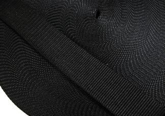 Black Polypropylene Webbing - 38mm Width