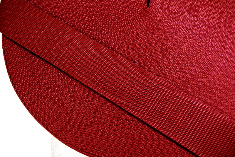 Yellow Polypropylene Webbing - 50mm Width - Image 2