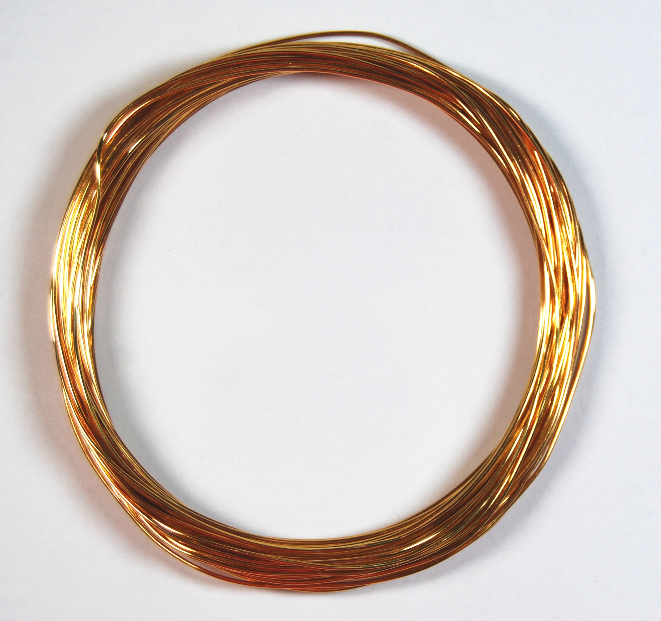 Pack of 1 - Dark Gold 0.8mm x 10m Aluminium Wire