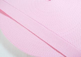 Pink Polypropylene Webbing - 25mm Width