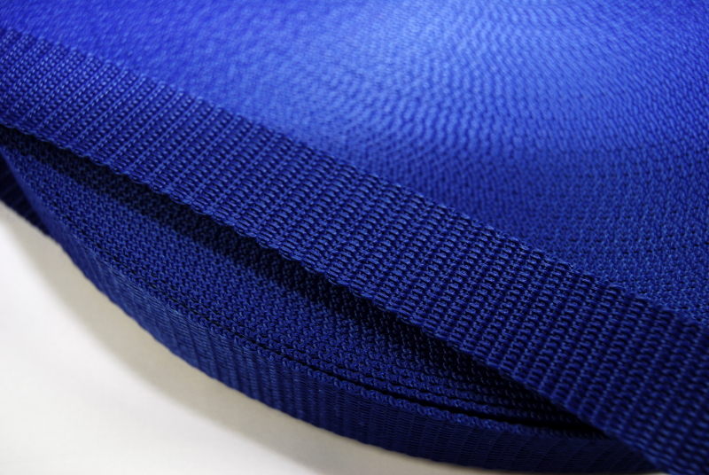 Royal Blue Polypropylene Webbing - 50mm Width