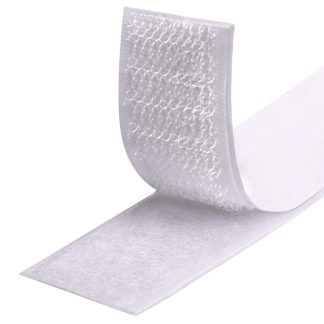 VELCRO® Tape Hook and Loop - Sew On White - 20mm