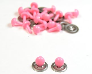 Solid Pink Eyes Plastic Backs