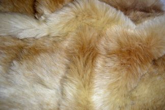 Brown Ombre Luxury Wolf Fur