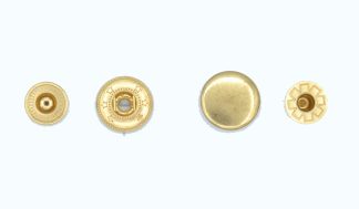 12.5mm Gold Heavy Duty Metal Pop Studs Press Snap Buttons