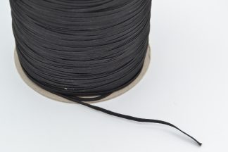4 Cord Elastic- 3mm - Black