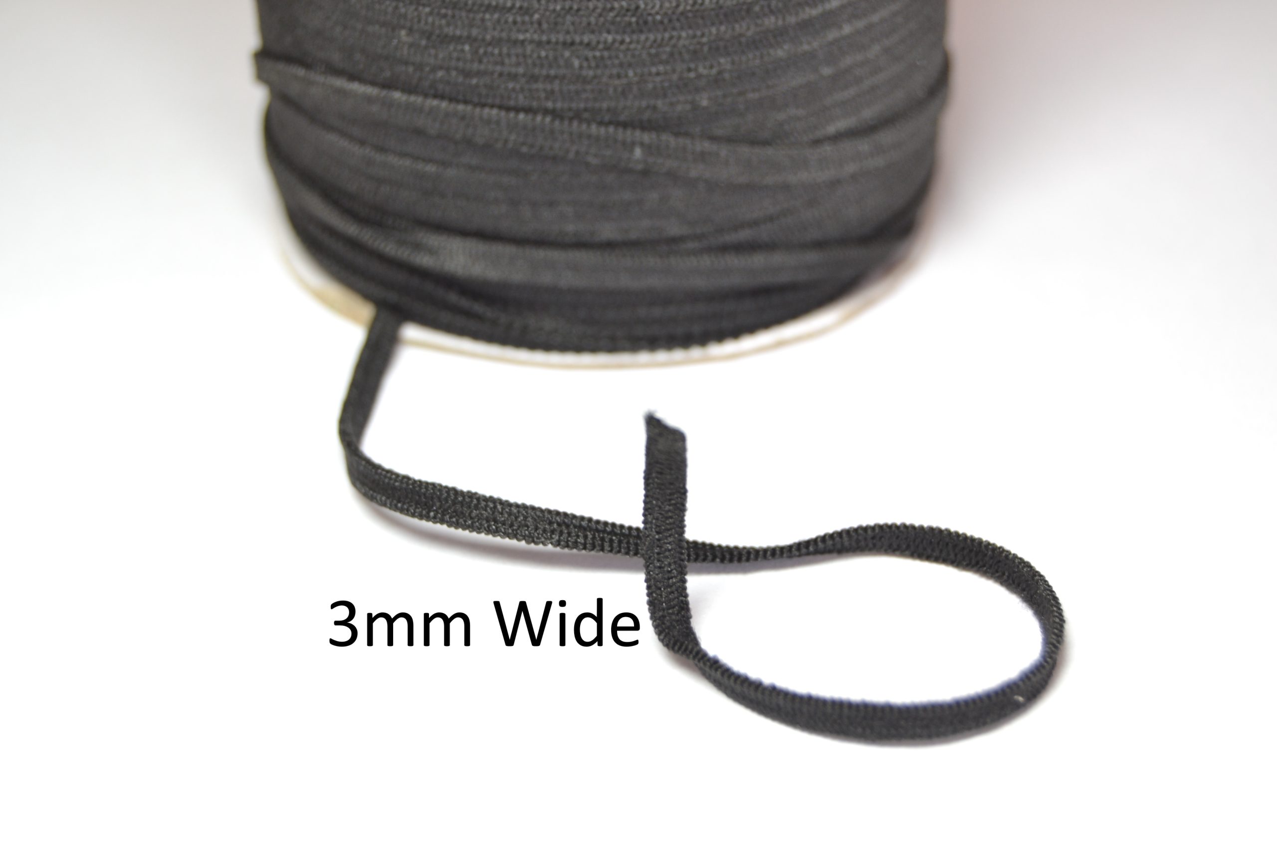 Soft Elastic 3mm Black CelloExpress