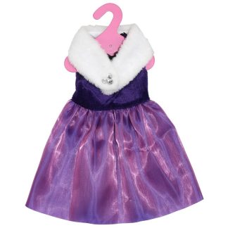Purple Evening Dress - Doll Clothes for 18" Baby Doll - My Little Baby