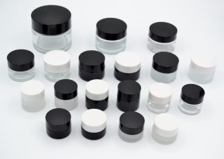 Round Glass Jars