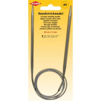 5mm Kleiber Circular Knitting Needles -  80cm Long - For Knitting, Crochet etc