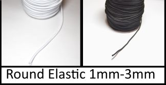 Round Elastic 3mm - 5mm