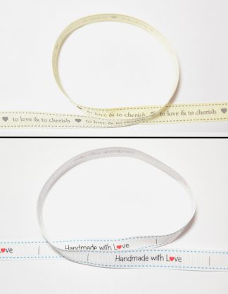 16mm Grosgrain Ribbon - Various Designs