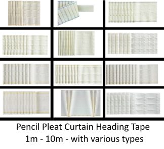 Pencil Pleat Curtain Tape