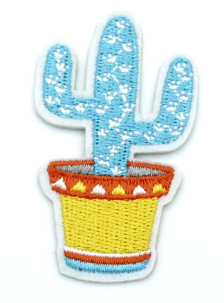 1-5 Patch - Cactus - Fun Themed Sew/Iron On Embroidered Patch
