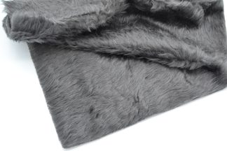 Dark Grey Fun Fur - Quality Fake Fur 15mm Pile