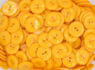 Golden Rod - Shirt 2 Hole 25mm - Acrylic Buttons for Costumes & Children's Craft Projects