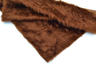 Malt Brown Fun Fur - Quality Fake Fur 15mm Pile