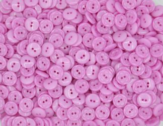 Pink - Flower Shirt 2 Hole 12mm - Acrylic Buttons for Costumes & Children's Craft Projects