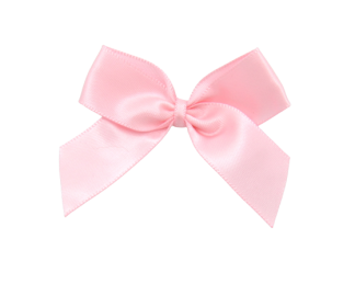 Pink 150 - 5cm Pre-tied Self Adhesive Satin Bows (16mm Ribbon) | Gifts, Arts & Crafts