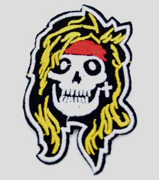 1-5 Patch - Skull 1 - Patch 107 - Skull Themed Sew/Iron On Embroidered Patch