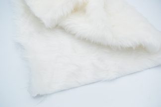 White Fun Fur - Quality Fake Fur 15mm Pile