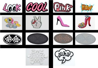 Various Sew/Iron on Patches